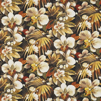 Moorea, Papaya - Fabric Only